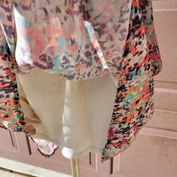 Xhilaration Multicolored Leopard Print Dress Women's Size Small - Picture 5 of 16